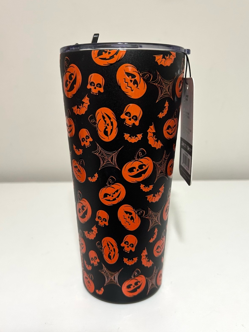 NWT Hydrapeak Halloween Pumpkin Stainless Steel Tumbler, 24 oz